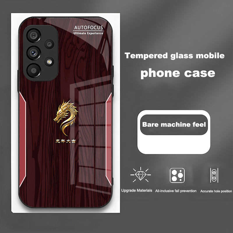 مناسبة لـ Samsung S8 Dragon Year Daji S22 Glass Ultra All Inclusive and Chinese Style S8 Anti-Fall S10 Aliexpress مناسبة لـ Samsung S8 Dragon Year Daji S22 Glass Ultra All Inclusive and Chinese Style S8 Anti-Fall S10 Aliexpress