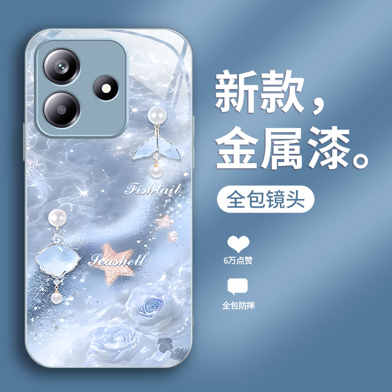 ينطبق على Redmi Note9 Case Mobile Phone K30 Fantasy K40 Pearl Wave K50 Rose K60 Liquid K70 Beautiful ينطبق على Redmi Note9 Case Mobile Phone K30 Fantasy K40 Pearl Wave K50 Rose K60 Liquid K70 Beautiful