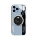 ينطبق على Apple 15/Pro/Plus Creative Camera Apple 11Pro Liquid Glass Shell الكامل المضاد للهبوط