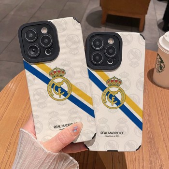 17Promax ينطبق على Apple 17 17Pro Mobile Case 17 14 13 Real Madrid Football Mark 16 Promax 16