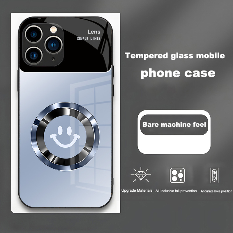 ينطبق على Apple 17 Mobile Phone Case 15 Simplified 14 Smiling Face 13 Lradient Color 12 Glass 11 Hading Plus Inclusive anti Fall ينطبق على Apple 17 Mobile Phone Case 15 Simplified 14 Smiling Face 13 Lradient Color 12 Glass 11 Hading Plus Inclusive anti Fall