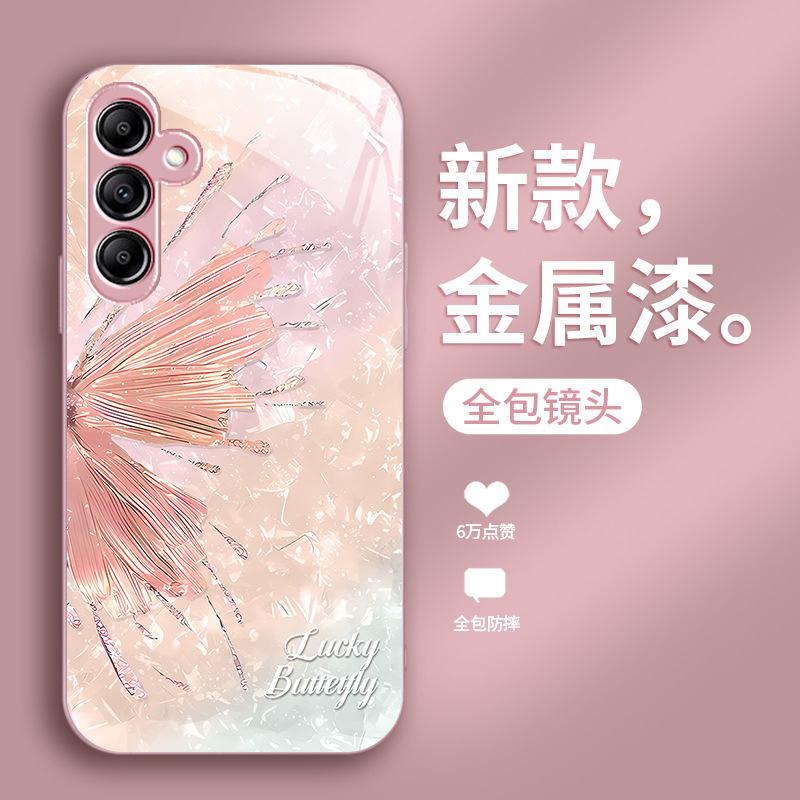 مناسبة لـ Samsung A53 Butterfly A25 Ins Wind A32 التدرج S21 Creative 50 شاملًا شاملاً 52 سائلًا Fe مناسبة لـ Samsung A53 Butterfly A25 Ins Wind A32 التدرج S21 Creative 50 شاملًا شاملاً 52 سائلًا Fe