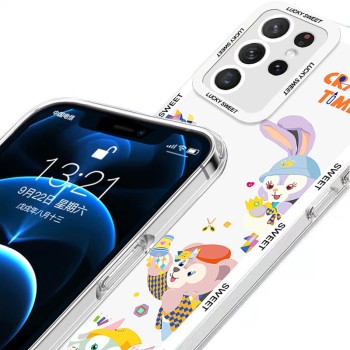 Put Duffy Bear مناسب ل Samsung A13 Angel Eye Phone Case 21Fe Lens S21Plus Cartoon