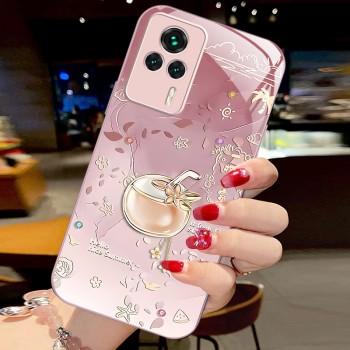 مناسبة لـ Redmi K80 Case Mobile Phone Case K70 Small Fresh K60 Summer K50 One Coconut Rich K40 Metal Paint K30 Full Package