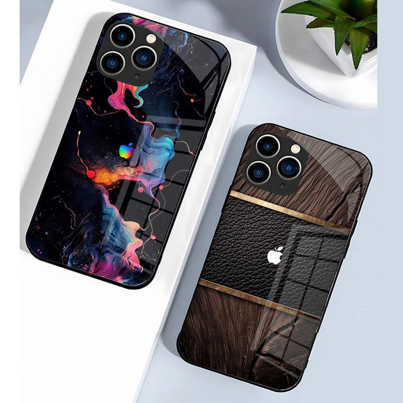 تنطبق على Apple 17 Apple Phone Case 16 Wood Grain Leather Pro Apple Pattern 15 Smoke 14 Glass 13 تنطبق على Apple 17 Apple Phone Case 16 Wood Grain Leather Pro Apple Pattern 15 Smoke 14 Glass 13