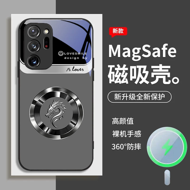مناسبة لـ Samsung S24 Ring Dragon Head S20 الشفط المغناطيسي Case S21 شامل كامل بالإضافة إلى S23 Glass Light Light مناسبة لـ Samsung S24 Ring Dragon Head S20 الشفط المغناطيسي Case S21 شامل كامل بالإضافة إلى S23 Glass Light Light