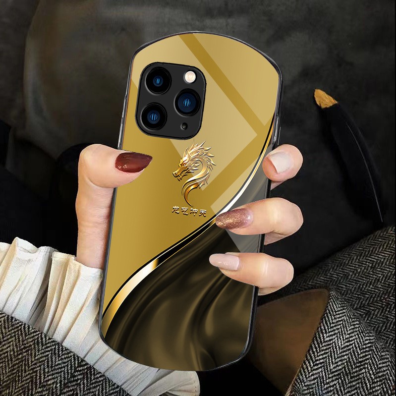 ينطبق على Apple 15 Dragon Qi Chongtian 13max Oval 11 Cloth Pattern 12mini Anti-Fall iPhone x aliexpress ينطبق على Apple 15 Dragon Qi Chongtian 13max Oval 11 Cloth Pattern 12mini Anti-Fall iPhone x aliexpress