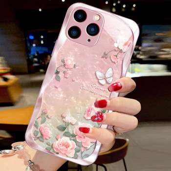 ينطبق على Apple 15Pro New 14Plus Flowers 13Pro شاملة 12 دقيقة جديدة 11/10pro