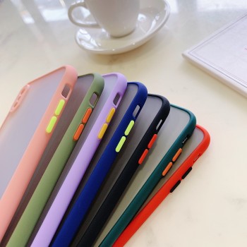 Contrect Case Case Case Apple 7 مناسبة لحماية العين XR 11 شفافة 8 غير لامع XSMAX لطيف 6SPLUS SKINE