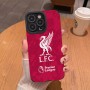 شعار فريق ليفربول مناسب لـ Apple 16 16Promax 16 16Pro 15 14 غطاء واقعي 13 12 11 7