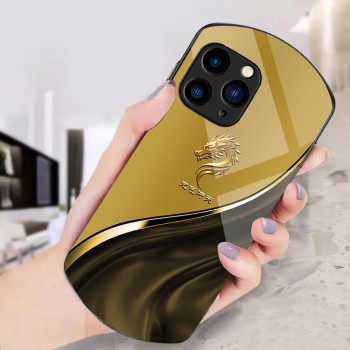 ينطبق على Apple 15 Dragon Qi Chongtian 13max Oval 11 Cloth Pattern 12mini Anti-Fall iPhone x aliexpress