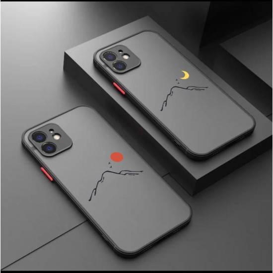 ينطبق على Apple Xsmax Scenery Mini Simple XS/XR Sun X Moon 7 Skin Feel 8 anti fall x aliexpress إصدار