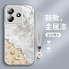 مناسب لـ Redmi K80 Case Mobile Phone K70 Beach Wave K60 Shell 40 Metal Paint 30 Summer Pro Flower Lanyard مناسب لـ Redmi K80 Case Mobile Phone K70 Beach Wave K60 Shell 40 Metal Paint 30 Summer Pro Flower Lanyard