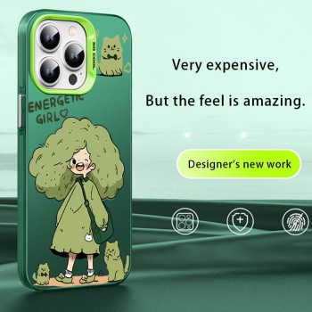 ينطبق على iPhone15 Promax Phone Case Mini زوجين 16 Cat Petting Men and Women 14 Fashion XS Color Silver XR anti-fall