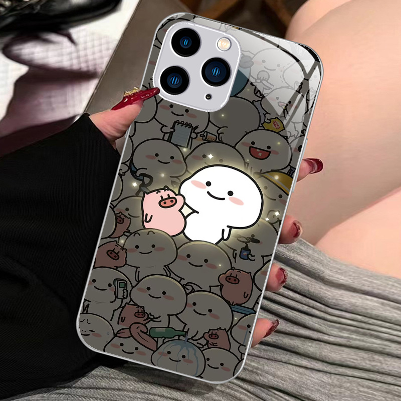 ينطبق على Apple 12 Mini Luminous Rabbit 11 Xiaoxin 12 Xiaoba 13 Xiaozhu 14 Wala Wala XS Liquid Anti-Fall ينطبق على Apple 12 Mini Luminous Rabbit 11 Xiaoxin 12 Xiaoba 13 Xiaozhu 14 Wala Wala XS Liquid Anti-Fall
