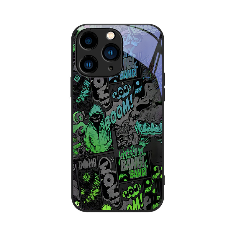 تنطبق على Apple 14 Promax Phone Case 15 Trendy Brand Graffiti 16 Creative 11 Personality 12 Magnetic 13 Bradient Weird تنطبق على Apple 14 Promax Phone Case 15 Trendy Brand Graffiti 16 Creative 11 Personality 12 Magnetic 13 Bradient Weird