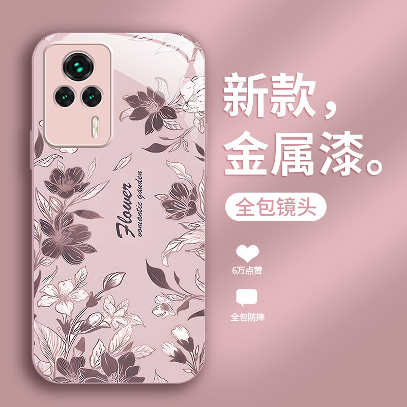 مناسبة لـ Redmi K80 Case Mobile Phone Case K70 Flower K60 Small Fresh 50 Painted K40 Light Luxury K30 Liquid Pro Package Full مناسبة لـ Redmi K80 Case Mobile Phone Case K70 Flower K60 Small Fresh 50 Painted K40 Light Luxury K30 Liquid Pro Package Full