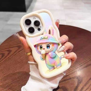 labotube ملونة لـ Apple 16 16promax 16 15 Silicone Sleeve 11 13 14 12 Soft Shell 7/8