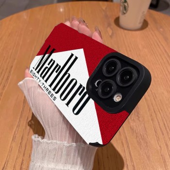 Marlboro مناسبة لـ Apple 16E 16Pro 16Promax Case 15 14 16Plus 11 15pro