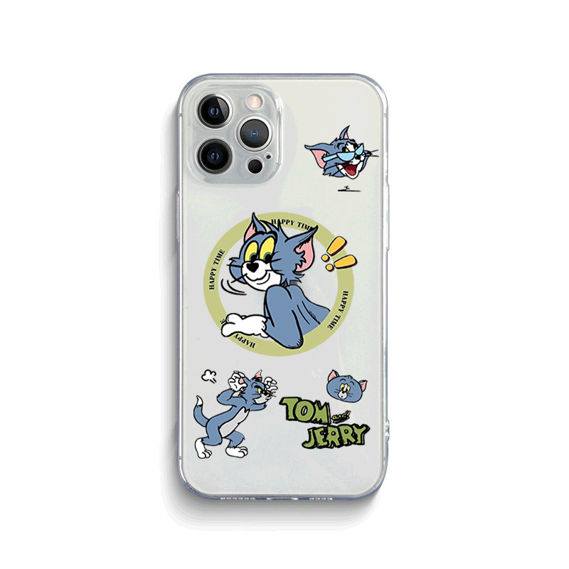 ينطبق على Apple 15 Plus Phone Case XR Cat و Mouse XS Tom 16 Jerry 12 Men and Women ينطبق على Apple 15 Plus Phone Case XR Cat و Mouse XS Tom 16 Jerry 12 Men and Women