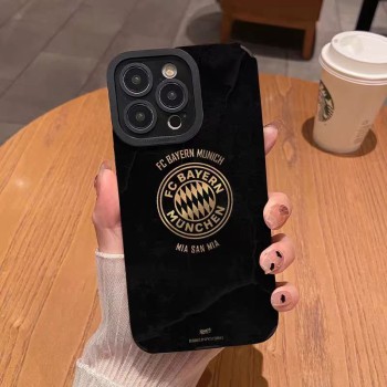 شعار كرة الذهب الأسود 17 17pro مناسب لـ Apple 17Promax 16 حالة واقية 15 11 16pro 17air Soft