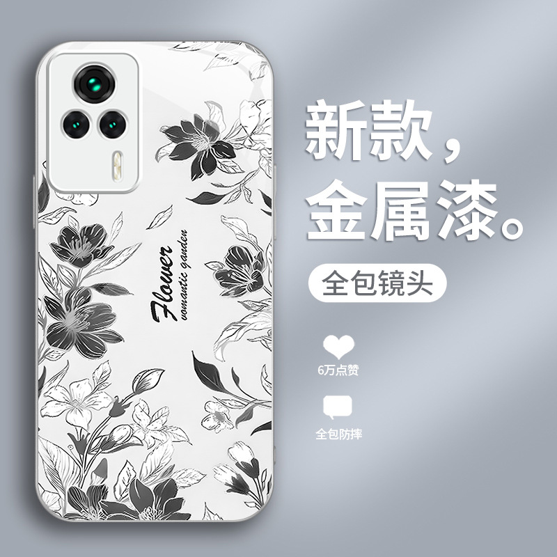 مناسبة لـ Redmi K80 Case Mobile Phone Case K70 Flower K60 Small Fresh 50 Painted K40 Light Luxury K30 Liquid Pro Package Full مناسبة لـ Redmi K80 Case Mobile Phone Case K70 Flower K60 Small Fresh 50 Painted K40 Light Luxury K30 Liquid Pro Package Full