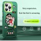 ينطبق على Apple 14Pro Mahjong Mini New 13/12 Color Silver Shell Plus Hu Brand XS Xiaoxin XR Cartoon