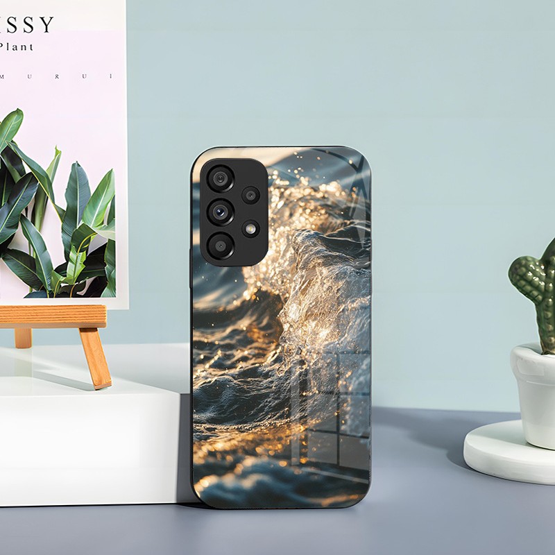 الماء المتدفق والذهب مناسبان لـ Samsung S21 Zhaocai S Glass Ultra Hot بالإضافة الماء المتدفق والذهب مناسبان لـ Samsung S21 Zhaocai S Glass Ultra Hot بالإضافة
