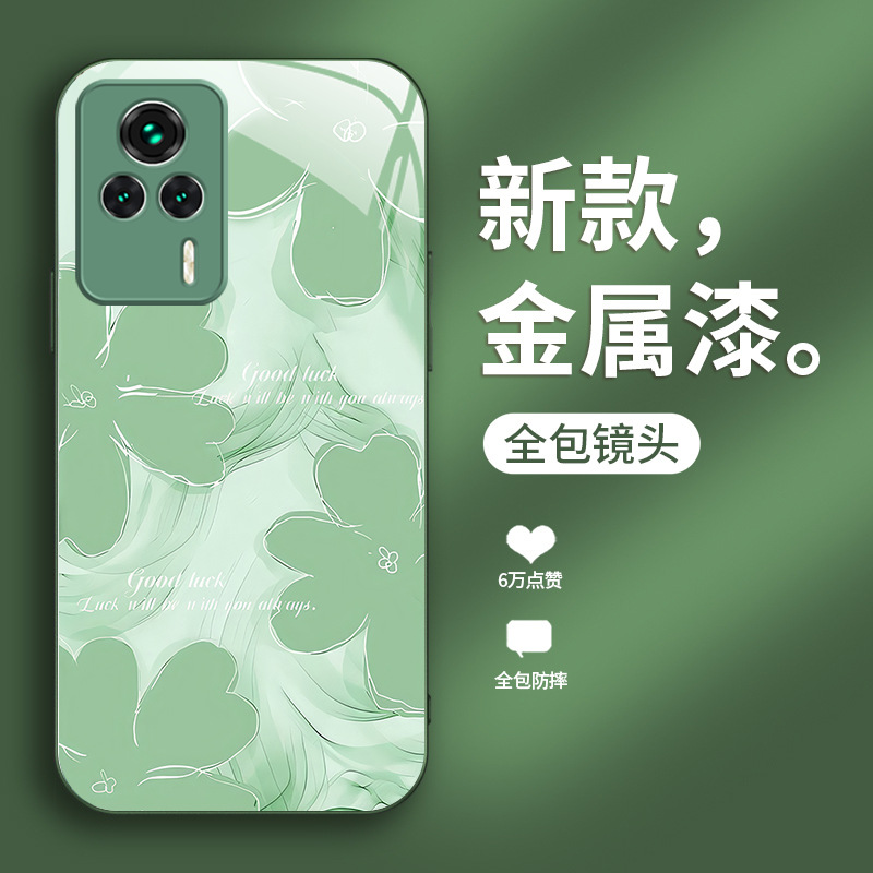 SMUDGE CAMELLIA مناسبة لـ Redmi K80 CASE Mobile Phone K70 Light Luxury Retro Pro Fashion Trendy Trendy K40 Full-In-Fall SMUDGE CAMELLIA مناسبة لـ Redmi K80 CASE Mobile Phone K70 Light Luxury Retro Pro Fashion Trendy Trendy K40 Full-In-Fall