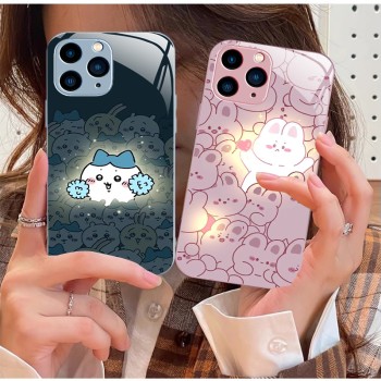 ينطبق على Apple 12 Mini Luminous Rabbit 11 Xiaoxin 12 Xiaoba 13 Xiaozhu 14 Wala Wala XS Liquid Anti-Fall