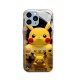ينطبق على Apple 12 Pikachu 7/14 Gaming Console XSMAX Cartoon Pro Glass Shell 16