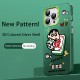 ينطبق على Apple 14Pro Mahjong Mini New 13/12 Color Silver Shell Plus Hu Brand XS Xiaoxin XR Cartoon