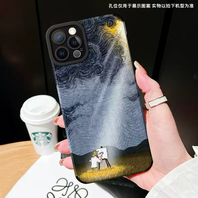 ينطبق على 17 17Pro 17Promax 17Air Van Gogh Painting Soft Shell 16 16Pro 16Promax 15 ينطبق على 17 17Pro 17Promax 17Air Van Gogh Painting Soft Shell 16 16Pro 16Promax 15