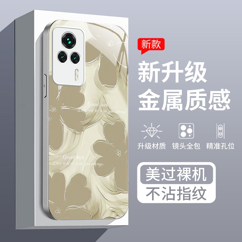 SMUDGE CAMELLIA مناسبة لـ Redmi K80 CASE Mobile Phone K70 Light Luxury Retro Pro Fashion Trendy Trendy K40 Full-In-Fall SMUDGE CAMELLIA مناسبة لـ Redmi K80 CASE Mobile Phone K70 Light Luxury Retro Pro Fashion Trendy Trendy K40 Full-In-Fall