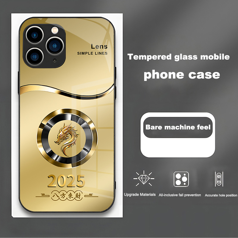 ينطبق على Apple 13 Mobile Phone Case New Plus2025 Zodiac 12 Luxury 15 Hightend 16 Promax Glass ينطبق على Apple 13 Mobile Phone Case New Plus2025 Zodiac 12 Luxury 15 Hightend 16 Promax Glass
