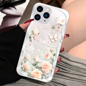 ينطبق على Apple 15Pro New 14Plus Flowers 13Pro شاملة 12 دقيقة جديدة 11/10pro