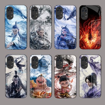 ينطبق على Huawei P70 Case Prope Case Pro الصينية Comic Y9a Nezha K50 Magic Child Mate30 Plus Plus Anti Fall و Onti-Scratch