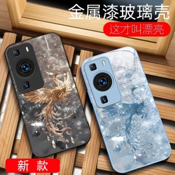 ينطبق على Huawei P70 Case Mobile Phone Case New Pro Broken Diamond Phoenix Ultra New Chinese 60 Light Luxury Pro Class