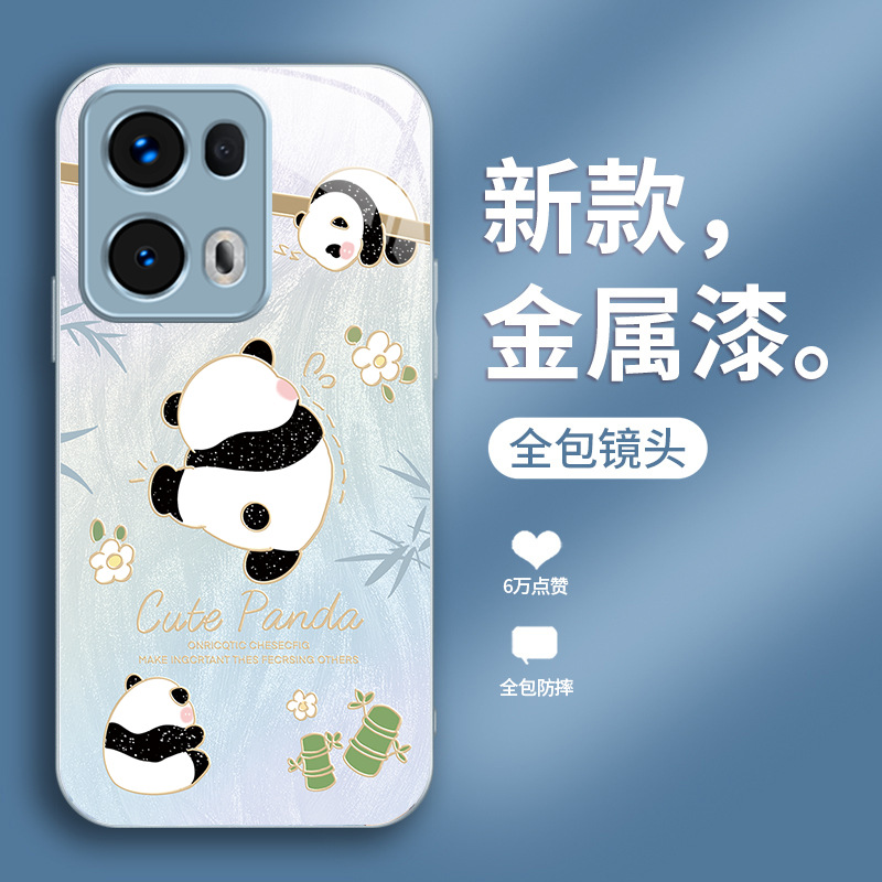 ينطبق على OPPOFINDX8 للهاتف المحمول A93 Cartoon Panda A11 CUTE A8 Feather Yarn A97 Super Boof Looking Pro Liquid ينطبق على OPPOFINDX8 للهاتف المحمول A93 Cartoon Panda A11 CUTE A8 Feather Yarn A97 Super Boof Looking Pro Liquid