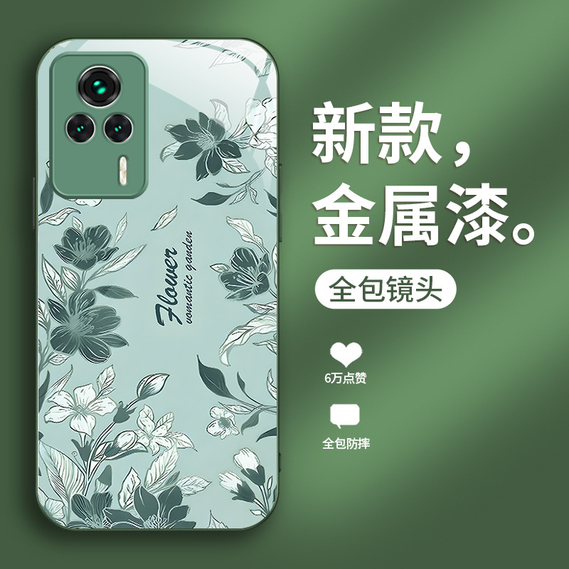 مناسبة لـ Redmi K80 Case Mobile Phone Case K70 Flower K60 Small Fresh 50 Painted K40 Light Luxury K30 Liquid Pro Package Full مناسبة لـ Redmi K80 Case Mobile Phone Case K70 Flower K60 Small Fresh 50 Painted K40 Light Luxury K30 Liquid Pro Package Full