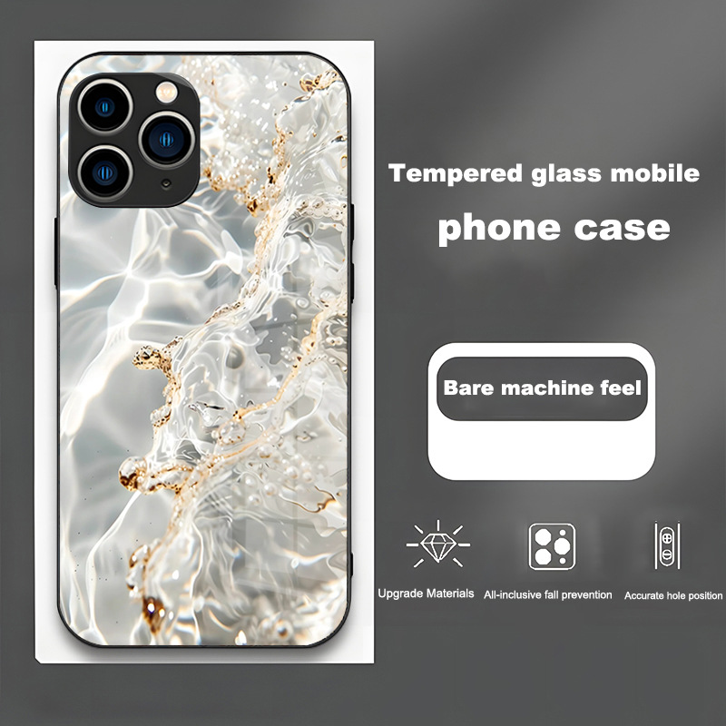 المياه المتدفقة والذهب مناسبة لـ Apple 14 بالإضافة إلى Zhaocai Max Glass Pro Product Hot Product Proplus Internet Celebrity 7/8 Sene المياه المتدفقة والذهب مناسبة لـ Apple 14 بالإضافة إلى Zhaocai Max Glass Pro Product Hot Product Proplus Internet Celebrity 7/8 Sene