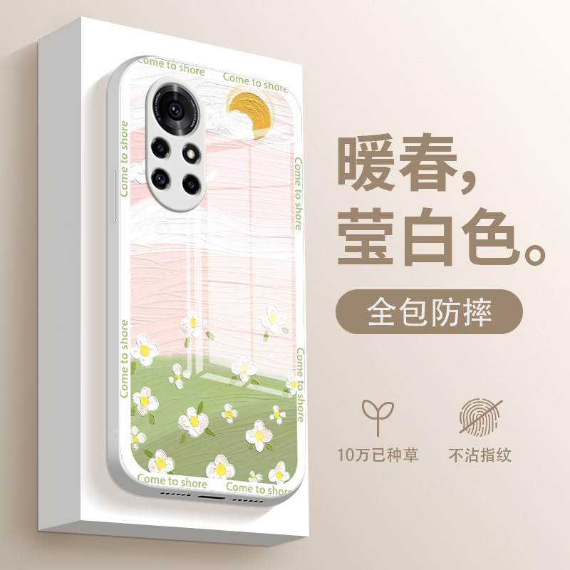 الطلاء الزيتي المناظر الطبيعية Huawei Nova8pro Case Nova7se Liquid Glass Nova6 شاملة شاملة ومناسبة الطلاء الزيتي المناظر الطبيعية Huawei Nova8pro Case Nova7se Liquid Glass Nova6 شاملة شاملة ومناسبة
