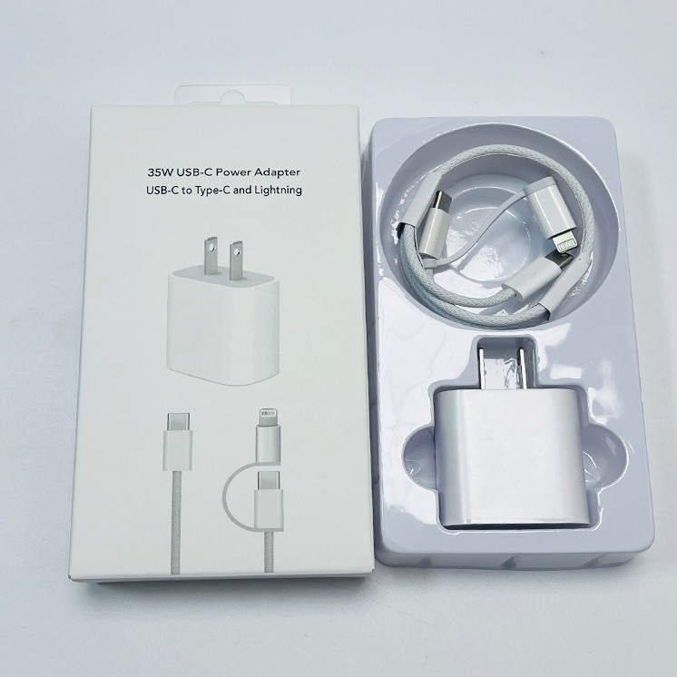 شاحن PD35W مناسب لـ Apple iPhone 15 شحن رأس British Fast Charging Cable Type-C Charging Cable شاحن PD35W مناسب لـ Apple iPhone 15 شحن رأس British Fast Charging Cable Type-C Charging Cable