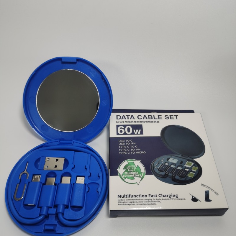 كبل بيانات تخزين كبل البيانات متعدد الوظائف المحمولة 60W شحن سريع الشحن pingguo Android USB كبل بيانات تخزين كبل البيانات متعدد الوظائف المحمولة 60W شحن سريع الشحن pingguo Android USB