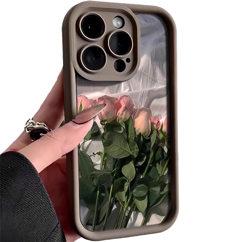 غلاف جلدي وردي عالي الجودة مناسب لهاتف iPhone 15 من Apple 14/13 شامل 11 أوروبي وأمريكي 12pro غلاف جلدي وردي عالي الجودة مناسب لهاتف iPhone 15 من Apple 14/13 شامل 11 أوروبي وأمريكي 12pro