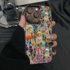الهيكل العظمي للزهور مناسب لـ Samsung S23FE Case S25ultra/Note20/S24Plus/S21/A06/A54 الهيكل العظمي للزهور مناسب لـ Samsung S23FE Case S25ultra/Note20/S24Plus/S21/A06/A54