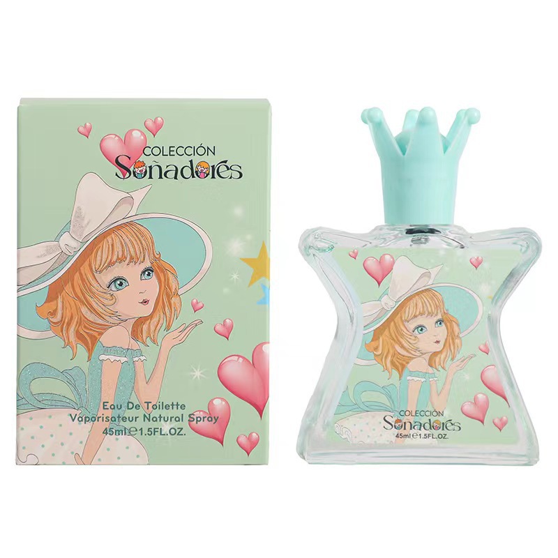 التجارة الخارجية عبر الحدود 50 مل العطور الرسوم المتحركة للأطفال العطور كاريكاتورية للأطفال التجارة الخارجية بالجملة