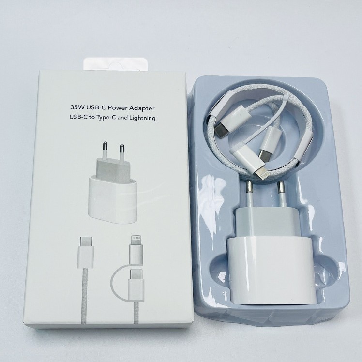 شاحن PD35W مناسب لـ Apple iPhone 15 شحن رأس British Fast Charging Cable Type-C Charging Cable شاحن PD35W مناسب لـ Apple iPhone 15 شحن رأس British Fast Charging Cable Type-C Charging Cable