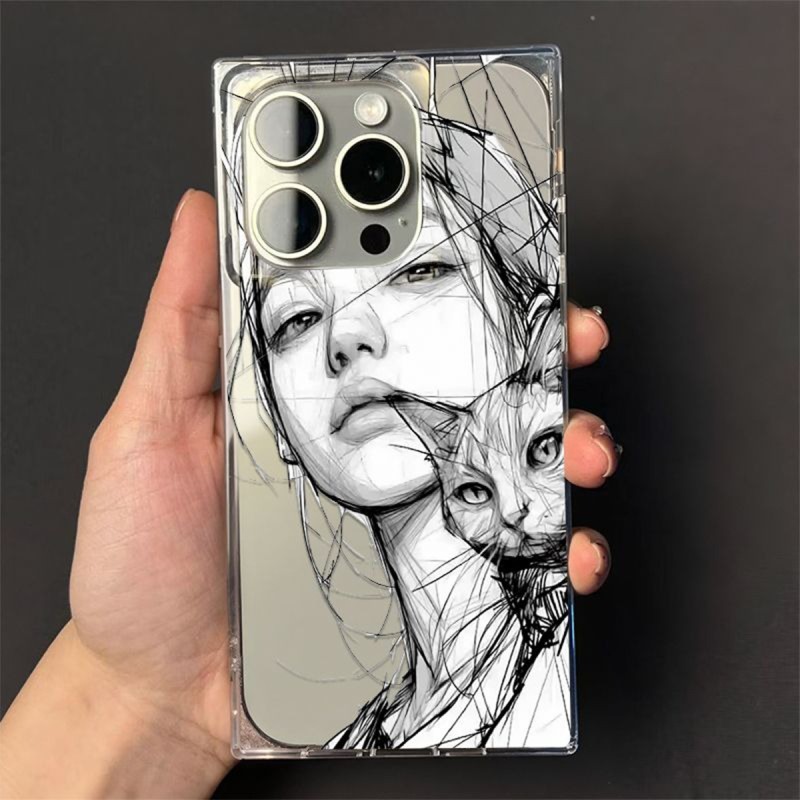 جراب هاتف محمول Apple 14promax مناسب لهاتف Xiaomi civi4pro جراب هاتف محمول مضاد للسقوط مزود بوسادة هوائية بأربع زوايا مع حبل جراب هاتف محمول Apple 14promax مناسب لهاتف Xiaomi civi4pro جراب هاتف محمول مضاد للسقوط مزود بوسادة هوائية بأربع زوايا مع حبل