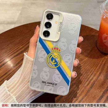 كفرات منخبات وأندية كرة القدم العالمية لأجهزة هواتف سامسونحSamsung A55 35 A56 Case S24ultra World Cup S23/Note20ultra/25/16